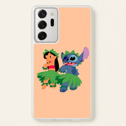 Lilo And Alien Blue Hoola  -  Phone Case for Galaxy Note 20 Ultra