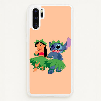 Lilo And Alien Blue Hoola  -  Phone Case for Huawei P30 Pro