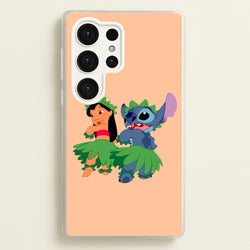 Lilo And Alien Blue Hoola  -  Phone Case for Galaxy S25 Ultra