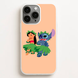Lilo And Alien Blue Hoola  -  Phone Case for iPhone 11 Pro Max