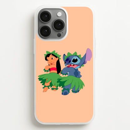 Lilo And Alien Blue Hoola  -  Phone Case for iPhone 13 Pro Max