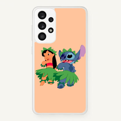 Lilo And Alien Blue Hoola  -  Phone Case for Galaxy A53