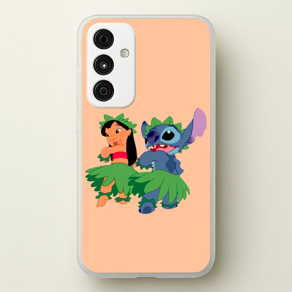Lilo And Alien Blue Hoola  -  Phone Case for Galaxy A35