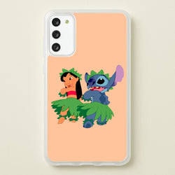 Lilo And Alien Blue Hoola  -  Phone Case for Galaxy S20