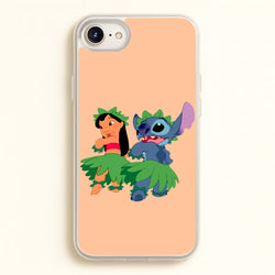 Lilo And Alien Blue Hoola  -  Phone Case for iPhone 6 Plus / 7 Plus / 8 Plus