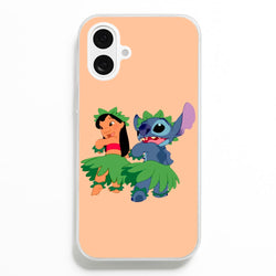 Lilo And Alien Blue Hoola  -  Phone Case for iPhone 16 Plus