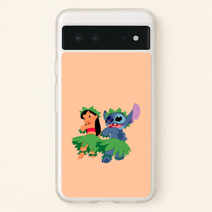 Lilo And Alien Blue Hoola  -  Phone Case for Google Pixel 6