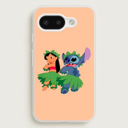 Lilo And Alien Blue Hoola  -  Phone Case for Google Pixel 9a