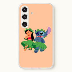Lilo And Alien Blue Hoola  -  Phone Case for Galaxy S24 Plus