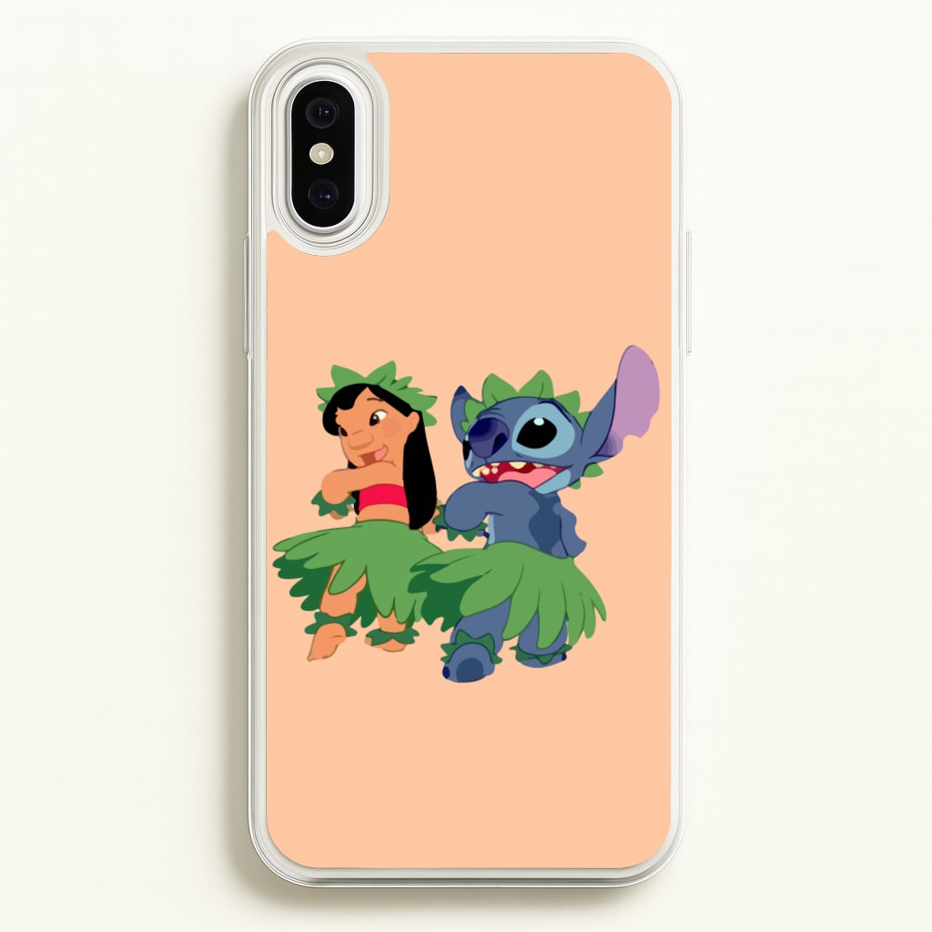 Lilo And Alien Blue Hoola  -  Phone Case for iPhone XS Max