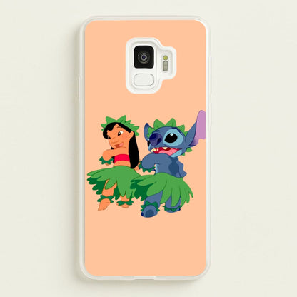 Lilo And Alien Blue Hoola  -  Phone Case for Galaxy S9