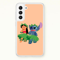 Lilo And Alien Blue Hoola  -  Phone Case for Galaxy S22