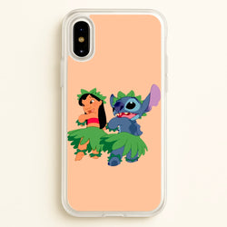 Lilo And Alien Blue Hoola  -  Phone Case for iPhone X / XS
