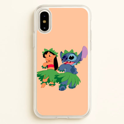 Lilo And Alien Blue Hoola  -  Phone Case for iPhone X / XS