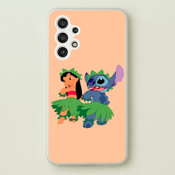 Lilo And Alien Blue Hoola  -  Phone Case for Galaxy A13