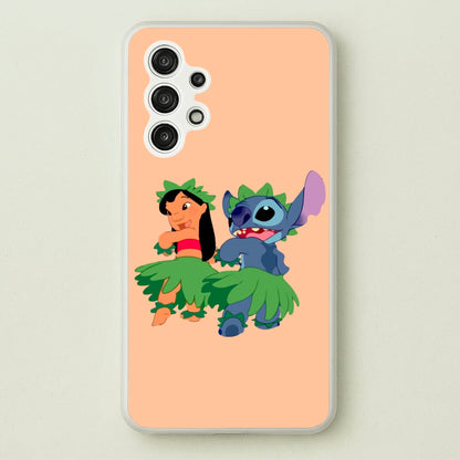 Lilo And Alien Blue Hoola  -  Phone Case for Galaxy A13