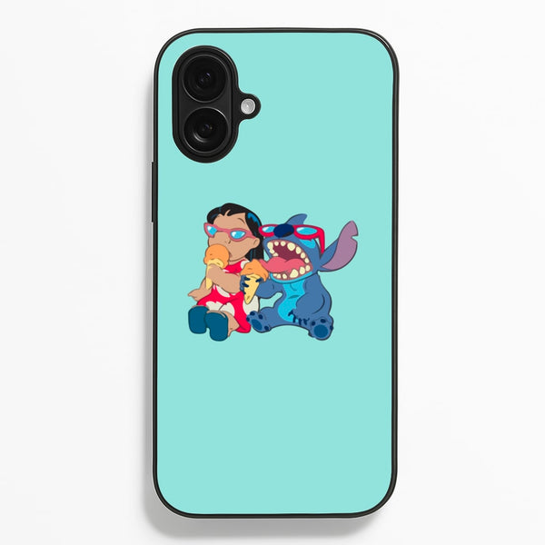 Ice Cream Alien Blue Phone Case