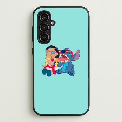 Ice Cream Alien Blue  - Disney Phone Case for Galaxy A16