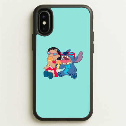 Ice Cream Alien Blue  - Disney Phone Case for iPhone X / XS
