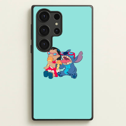Ice Cream Alien Blue  - Disney Phone Case for Galaxy S25 Ultra