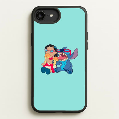 Ice Cream Alien Blue  - Disney Phone Case for iPhone 6 Plus / 7 Plus / 8 Plus