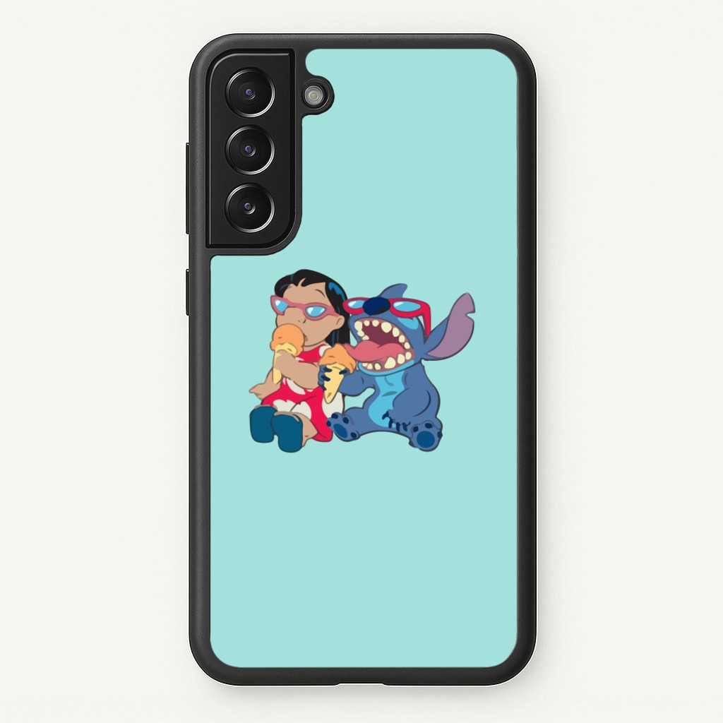 Ice Cream Alien Blue  - Disney Phone Case for Galaxy S22