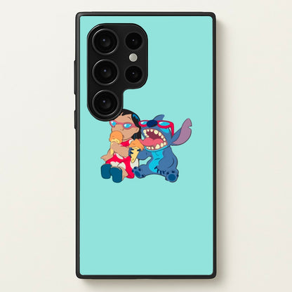 Ice Cream Alien Blue  - Disney Phone Case for Galaxy S24 Ultra