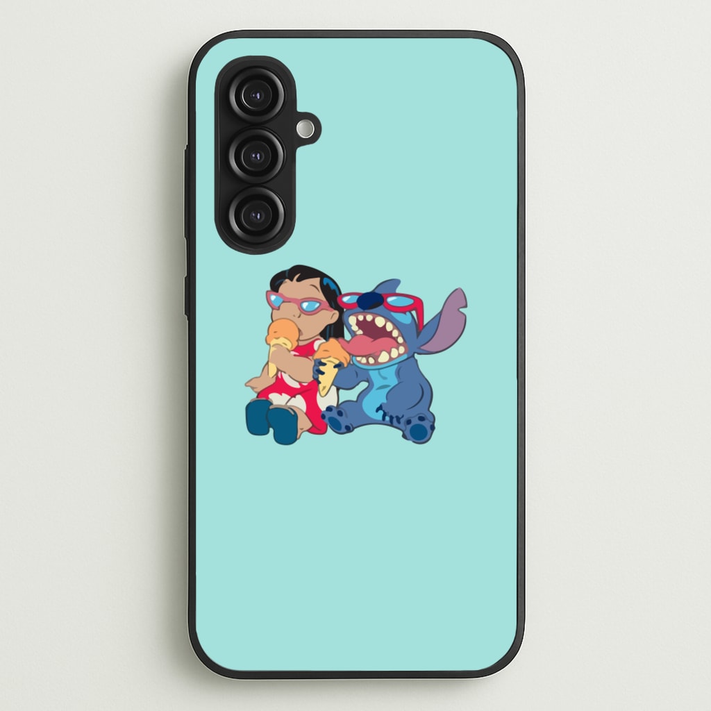 Ice Cream Alien Blue  - Disney Phone Case for Galaxy S23FE