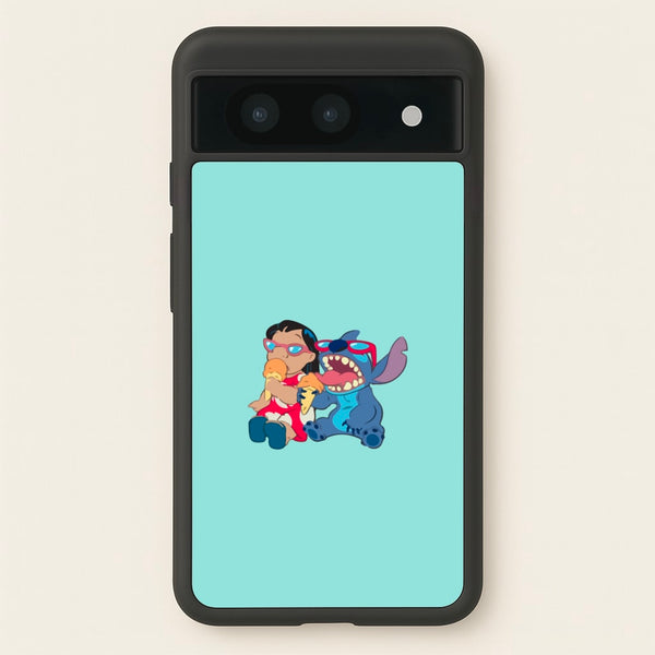 Ice Cream Alien Blue  - Disney Phone Case for Google Pixel 8a