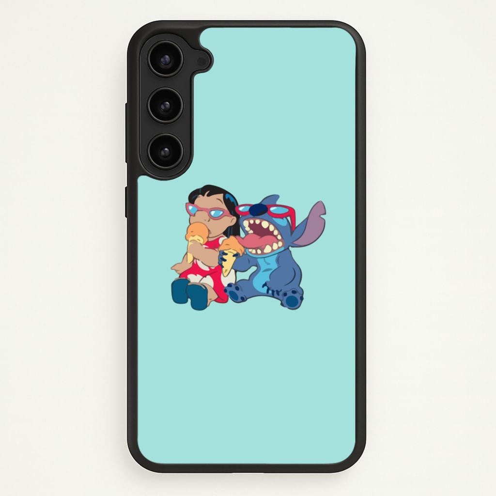 Ice Cream Alien Blue  - Disney Phone Case for Galaxy S23