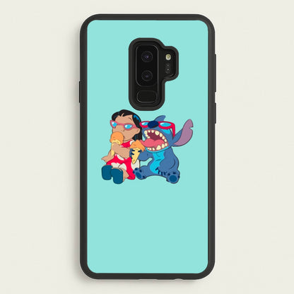 Ice Cream Alien Blue  - Disney Phone Case for Galaxy S9 Plus