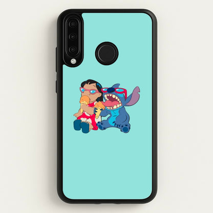 Ice Cream Alien Blue  - Disney Phone Case for Huawei P30 Lite