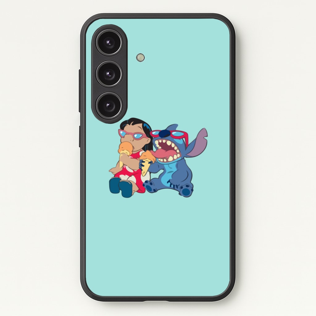 Ice Cream Alien Blue  - Disney Phone Case for Galaxy S24