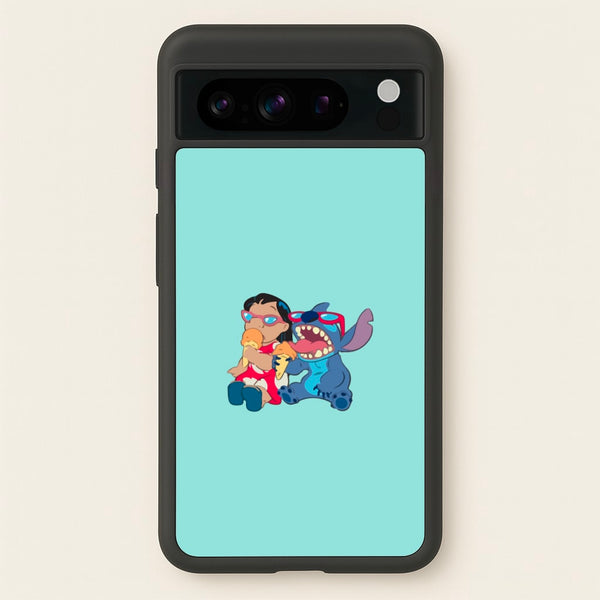 Ice Cream Alien Blue  - Disney Phone Case for Google Pixel 8 Pro