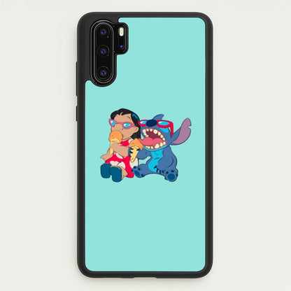 Ice Cream Alien Blue  - Disney Phone Case for Huawei P30 Pro