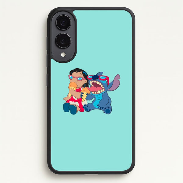 Ice Cream Alien Blue  - Disney Phone Case for Galaxy S25 Edge
