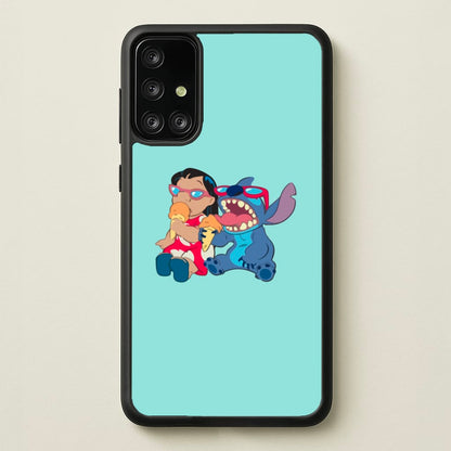 Ice Cream Alien Blue  - Disney Phone Case for Galaxy A71