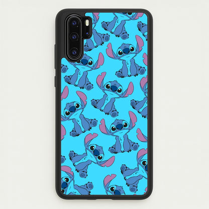 Cute Alien Blue Pattern  - Disney Phone Case for Huawei P30 Pro