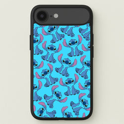 Cute Alien Blue Pattern Phone Case for iPhone 17 Air