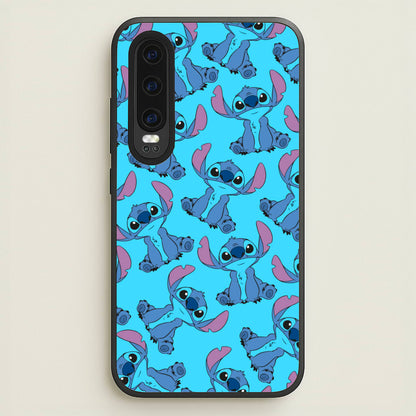 Cute Alien Blue Pattern  - Disney Phone Case for Huawei P30