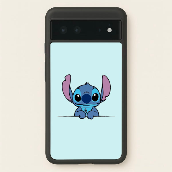 Alien Blue Leaning  - Disney Phone Case for Google Pixel 6