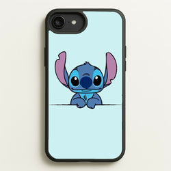 Alien Blue Leaning  - Disney Phone Case for iPhone 6 Plus / 7 Plus / 8 Plus