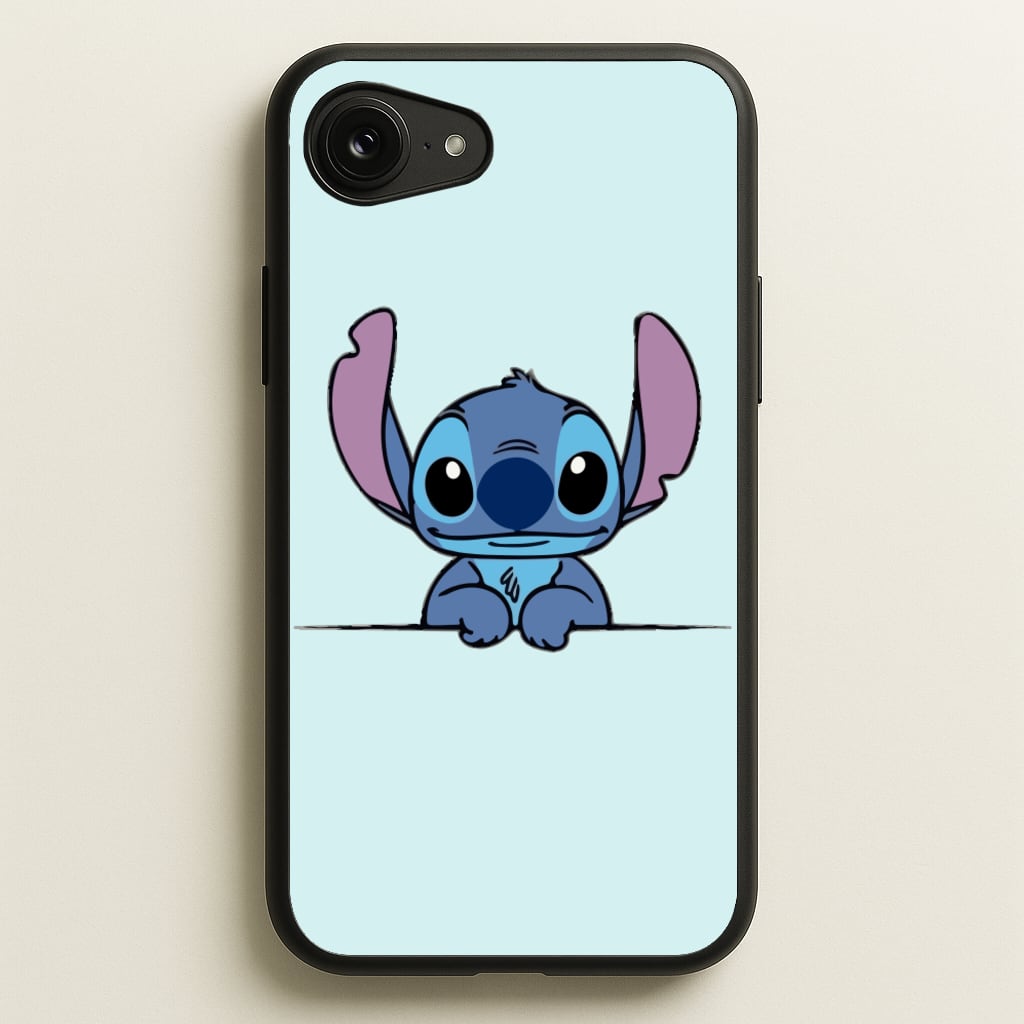 Alien Blue Leaning  - Disney Phone Case for iPhone 16e