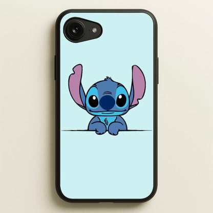 Alien Blue Leaning  - Disney Phone Case for iPhone 16e