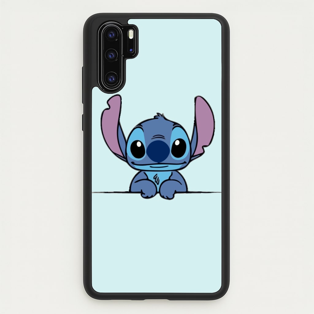 Alien Blue Leaning  - Disney Phone Case for Huawei P30 Pro