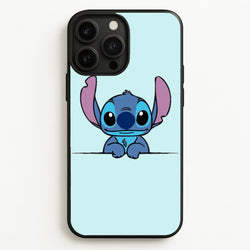 Alien Blue Leaning  - Disney Phone Case for iPhone 13 Pro Max