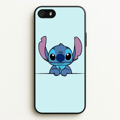 Alien Blue Leaning  - Disney Phone Case for iPhone 5 / 5s / SE 2016
