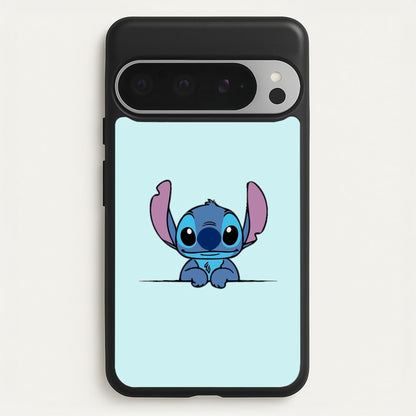 Alien Blue Leaning  - Disney Phone Case for Google Pixel 9 Pro XL