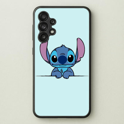 Alien Blue Leaning  - Disney Phone Case for Galaxy A13