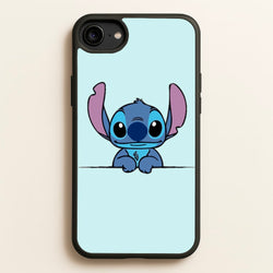 Alien Blue Leaning  - Disney Phone Case for iPhone 6 / 7 / 8 / SE